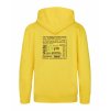 Dětská mikina Premium back yllow