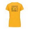 Dámské tričko premium back yellow