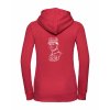 Dámská mikina luxury back red
