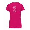 Dámské tričko premium back fuchsia