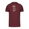 Pánské tričko premium back burgundy