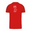 Pánské tričko premium back red