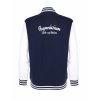 College mikina back navy