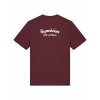Dospělé Organic tričko Premium Burgundy (Vínová)