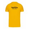 Pánské tričko premium back yellow