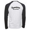 ZÁDA Dámské Baseball Tee Luxury White Black (Bílá Černá)