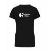 Dámské tričko premium back black