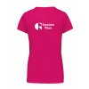 Dámské tričko premium back fuchsia