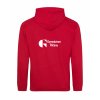 Dospělá mikina Premium back red