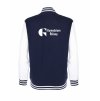College mikina back navy