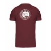 Pánské tričko premium back burgundy