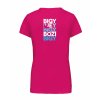 Dámské tričko premium back fuchsia