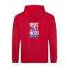 Dospělá mikina Premium back red
