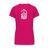 Dámské tričko premium back fuchsia