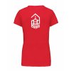 Dámské tričko premium back red