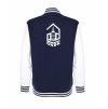 College mikina back navy