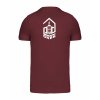 Pánské tričko premium back burgundy