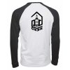 ZÁDA Dámské Baseball Tee Luxury White Black (Bílá Černá)
