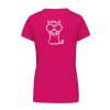 Dámské tričko premium back fuchsia