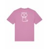 Dospělé Organic tričko Premium Bubble pink (Žvýkačkově růžová)