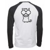 ZÁDA Dámské Baseball Tee Luxury White Black (Bílá Černá)