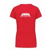 Dámské tričko premium back red