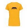 Dámské tričko premium back yellow