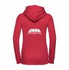 Dámská mikina luxury back red
