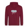 Dospělá mikina Premium back burgundy