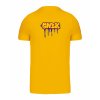 Pánské tričko premium back yellow