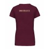 Dámské tričko premium back burgundy