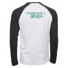 ZÁDA Pánské Baseball Tee Luxury White Black (Bílá Černá)