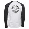 ZÁDA Dámské Baseball Tee Luxury White Black (Bílá Černá)