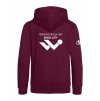 Dětská mikina Premium back burgundy