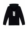 ZÁDA Dětská mikina na zip EKO Premium Black (Černá)