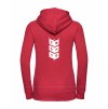 Dámská mikina luxury back red