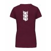 Dámské tričko premium back burgundy