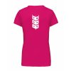 Dámské tričko premium back fuchsia