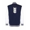 College mikina back navy