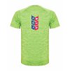 Dětské funkční tričko Premium Heather lime (Žíhaná limetková)