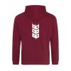 Dospělá mikina Premium back burgundy