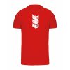 Pánské tričko premium back red