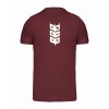 Pánské tričko premium back burgundy