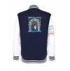 College mikina back navy