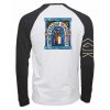 ZÁDA Pánské Baseball Tee Luxury White Black (Bílá Černá)