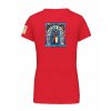 Dámské tričko premium back red