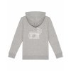 ZÁDA Dětská mikina na zip EKO Premium Heather grey (Melírově šedá)