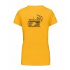 Dámské tričko premium back yellow