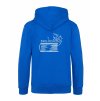 Dětská mikina Premium back royal