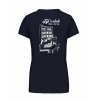 Dámské tričko premium back navy